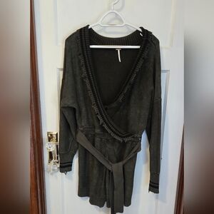 NWT Free People cotton knit romper